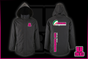 Giaccone unisex con fodera imbottita